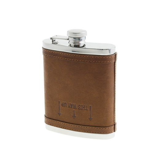 Leather flask